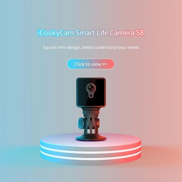 wifi smart 720p hd mini camera s8 ir night vision mini video camera support motion detection home security surveillance cam
wifi smart 720p hd mini camera s8 ir night vision mini video camera support motion detection home security surveillance cam