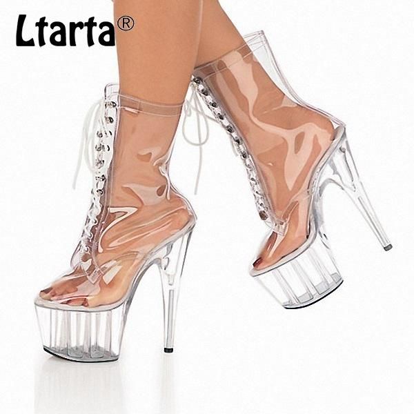 ltarta performed super-high heeled full-transparent crystal boots crystal shoes low boots 15cm women's short lyp-c-033, Black
ltarta performed super-high heeled full-transparent crystal boots crystal shoes low boots 15cm women's short lyp-c-033, Black