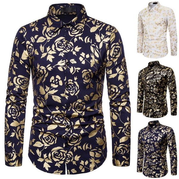 men's casual shirts men fashion printing blazer slim fit long sleeve turn-down collar male camisa masculina plus size1, White;black
men's casual shirts men fashion printing blazer slim fit long sleeve turn-down collar male camisa masculina plus size1, White;black