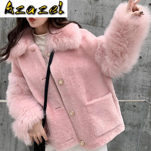 natural female winter coat women clothes 2020 korean double faced fur 100% wool jackets hiver bl003 yy1889, Black
natural female winter coat women clothes 2020 korean double faced fur 100% wool jackets hiver bl003 yy1889, Black