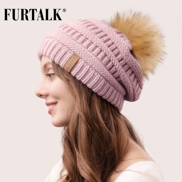 furtalk autumn winter beanie hat for women knitted pompom hat slouchy beanie skullies for female black red yellow bonnet cap, Blue;gray
furtalk autumn winter beanie hat for women knitted pompom hat slouchy beanie skullies for female black red yellow bonnet cap, Blue;gray