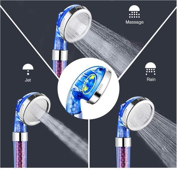 zhangji new arrival 3 modes adjustable bath spa shower head high pressure saving water bathroom anion filter showe qylufl
zhangji new arrival 3 modes adjustable bath spa shower head high pressure saving water bathroom anion filter showe qylufl