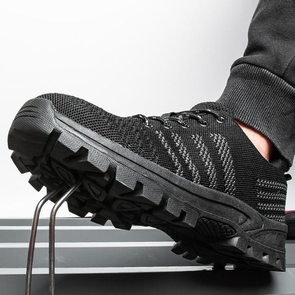 air mesh steel toe work shoes breathable working shoes man safety lightweight puncture-proof safety boots dropshipping, Black
air mesh steel toe work shoes breathable working shoes man safety lightweight puncture-proof safety boots dropshipping, Black