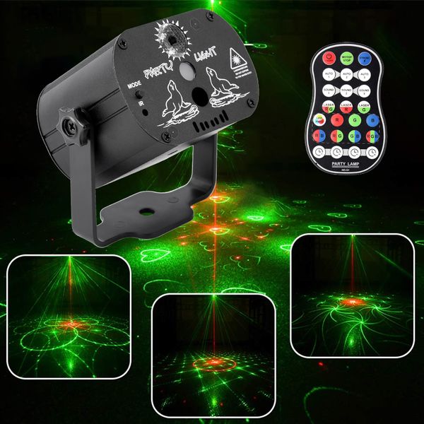 60 patterns rgb stage voice control music led disco light party show laser projector lights effect lamp with controller
60 patterns rgb stage voice control music led disco light party show laser projector lights effect lamp with controller
