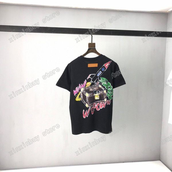 21ss designers tee mens womens t shirts graffiti rocket music print man paris t-shirt short sleeve tshirts black white m-2xl, White;black
21ss designers tee mens womens t shirts graffiti rocket music print man paris t-shirt short sleeve tshirts black white m-2xl, White;black