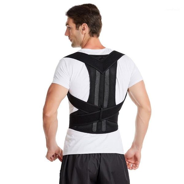 1 pc back correction belt adjustable posture corrector back support shoulder brace health fixer tape1, Black;blue
1 pc back correction belt adjustable posture corrector back support shoulder brace health fixer tape1, Black;blue