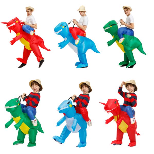 kids green dinosaur inflatable costumes halloween cosplay costume carnival party t-rex mascot role play disfraces q1106, Blue
kids green dinosaur inflatable costumes halloween cosplay costume carnival party t-rex mascot role play disfraces q1106, Blue