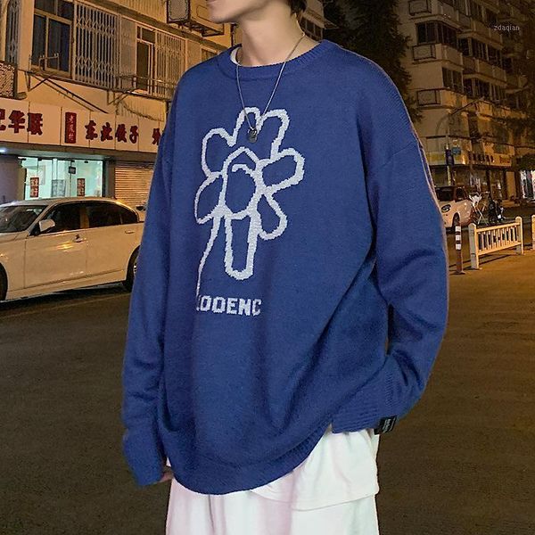 men's sweaters autumn ins hong kong style knit sweater male korean version of the wild loose couple round neck outer1, White;black
men's sweaters autumn ins hong kong style knit sweater male korean version of the wild loose couple round neck outer1, White;black