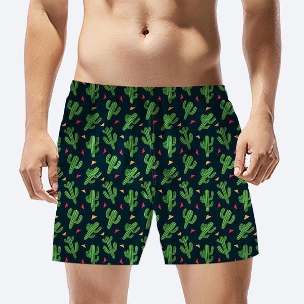 men's shorts men cactus printed beach quick dry running swimwear swimsuit swim trunks beachwear sports board1, White;black
men's shorts men cactus printed beach quick dry running swimwear swimsuit swim trunks beachwear sports board1, White;black