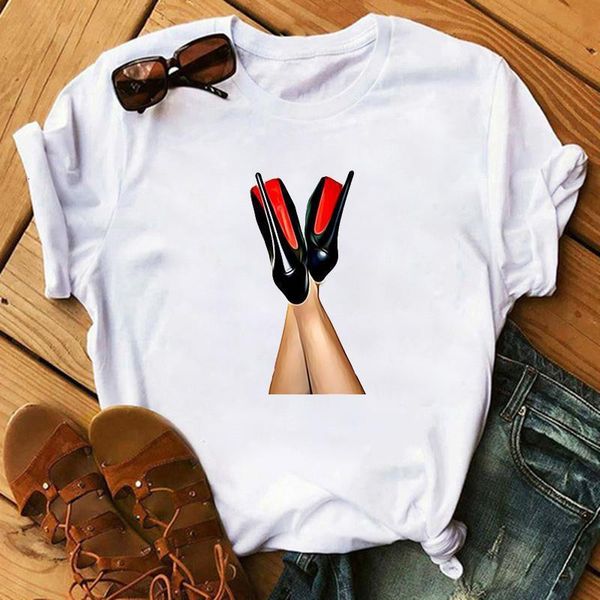 vogue lady t-рубашки супер мягкая камиссета муджера футболка летние женщины футболка высокий каблук белые повседневные треры топы, White
vogue lady t-рубашки супер мягкая камиссета муджера футболка летние женщины футболка высокий каблук белые повседневные треры топы, White