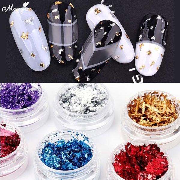 nail art decorations monja 6 colors foil self-adhesive glitter sticker irregular aluminum uv gel 3d diy tips polish manicure decoration, Silver;gold
nail art decorations monja 6 colors foil self-adhesive glitter sticker irregular aluminum uv gel 3d diy tips polish manicure decoration, Silver;gold