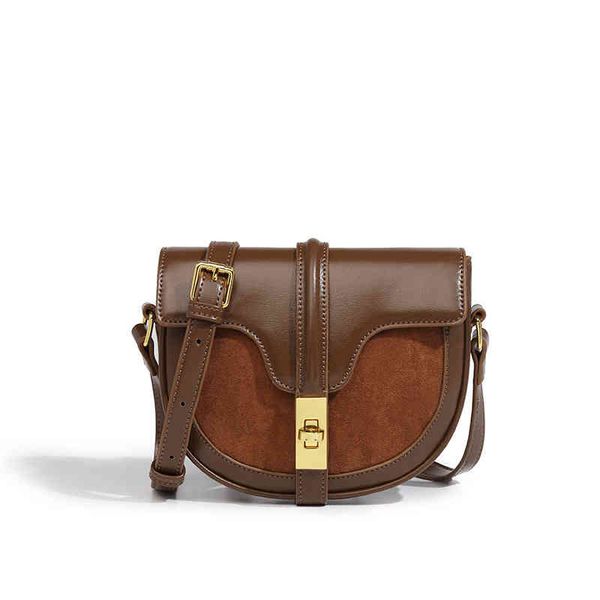 saddle bag women vintage brown color half moon crossbody messenger wallet retro work purse commute stitching handbag
saddle bag women vintage brown color half moon crossbody messenger wallet retro work purse commute stitching handbag