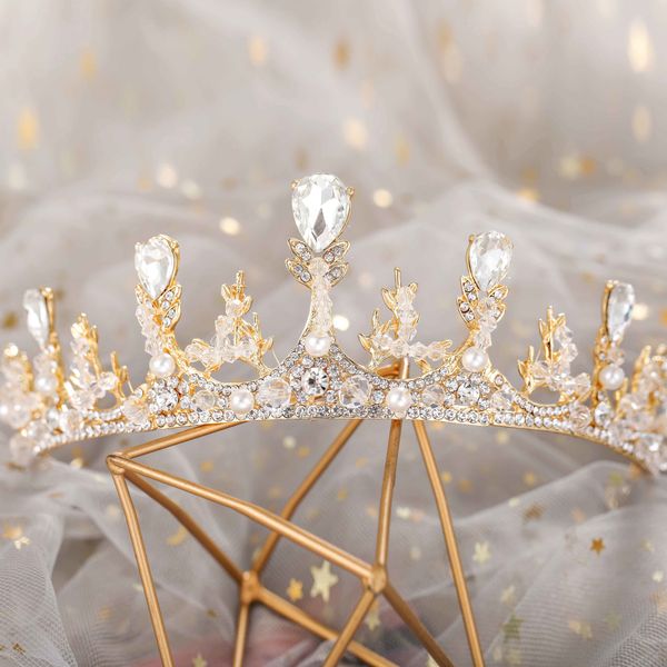 girl 18-year-old hat, coming of age net hongsen series super immortal baroque princess crystal crown headdress, Silver
girl 18-year-old hat, coming of age net hongsen series super immortal baroque princess crystal crown headdress, Silver