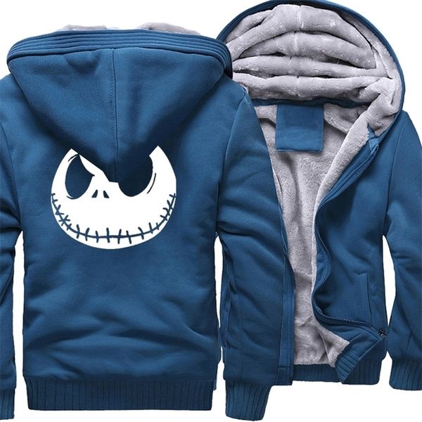 jack skellington evil face print hip hop streetwear hoody winter thick hoodies for men harajuku zipper jacket sweatshirt 201020, Black
jack skellington evil face print hip hop streetwear hoody winter thick hoodies for men harajuku zipper jacket sweatshirt 201020, Black