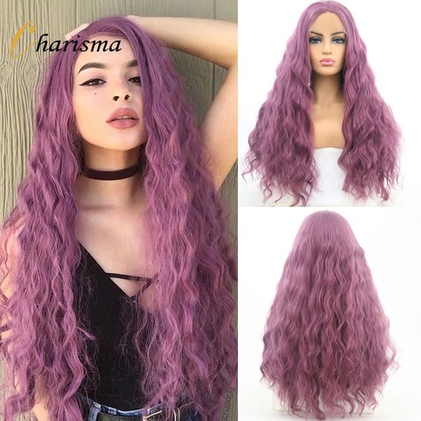 costume accessories synthetic lace front wig long curly lace front wigs for women purple color glueless lace wigs with natural hairline, Silver
costume accessories synthetic lace front wig long curly lace front wigs for women purple color glueless lace wigs with natural hairline, Silver