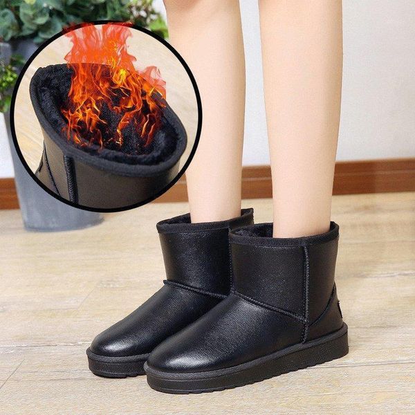 fashion winter snow boots women shoes slip on plush warm ankle boots fur slip on flat shoes high women plus size 36-441, Black
fashion winter snow boots women shoes slip on plush warm ankle boots fur slip on flat shoes high women plus size 36-441, Black