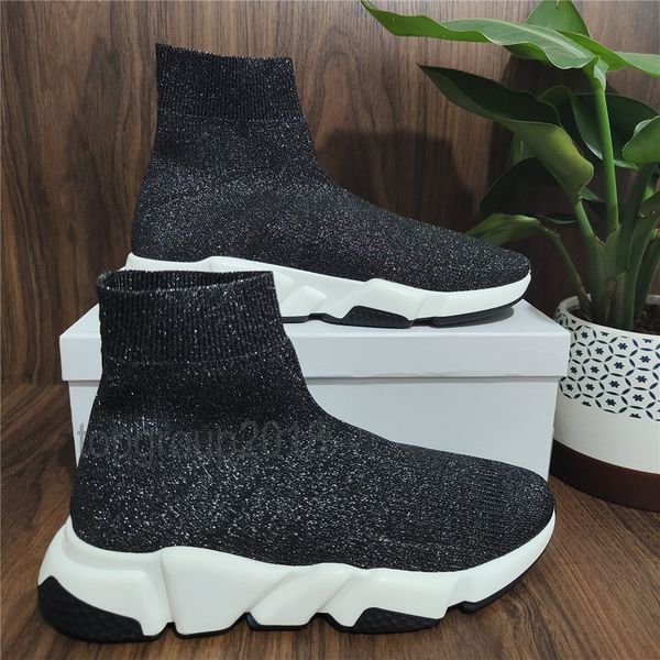 2021 men women casual shoes sock shoe speed sports knitted stretch sneakers speed trainer scarpe race chaussures black white oreo with box
2021 men women casual shoes sock shoe speed sports knitted stretch sneakers speed trainer scarpe race chaussures black white oreo with box