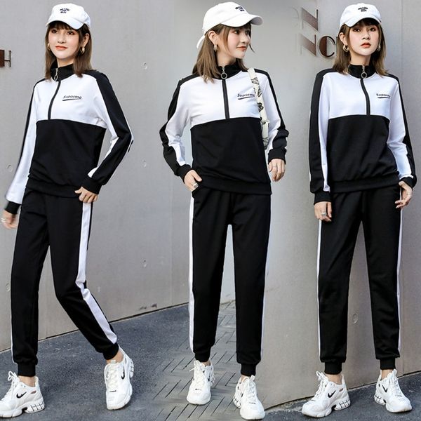 spring autumn new sportswear suit women fashion fashion brand leisure foreign style korean spring and autumn new junior high school version, Gray
spring autumn new sportswear suit women fashion fashion brand leisure foreign style korean spring and autumn new junior high school version, Gray