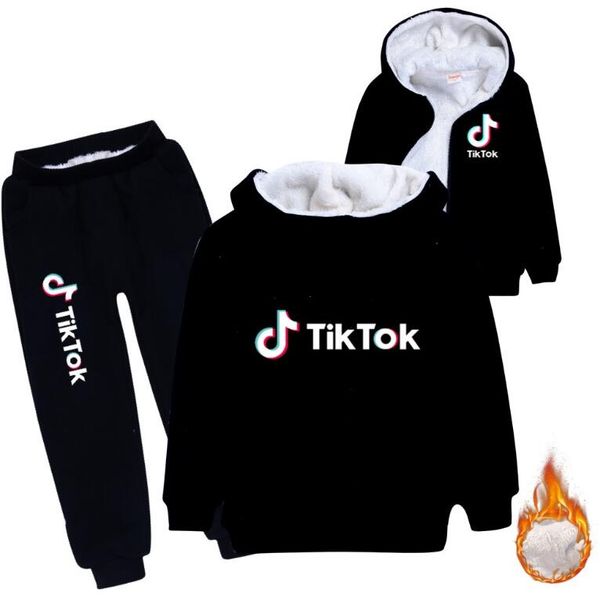 tik tok набор для big boy девушки плюша двухслойный костюмы одежда осень зима tiktok kid толстовка с капюшоном + pant 2pc outfit дети спорт, White
tik tok набор для big boy девушки плюша двухслойный костюмы одежда осень зима tiktok kid толстовка с капюшоном + pant 2pc outfit дети спорт, White