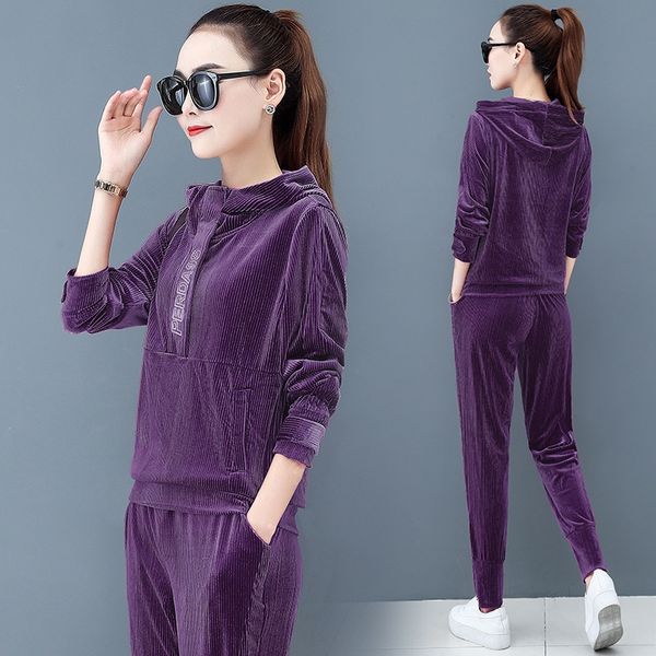 golden velvet sportswear suit women's spring and sportswear sportswearsweater sportswearautumn 2020 new fashionforeign styleloose style, Gray
golden velvet sportswear suit women's spring and sportswear sportswearsweater sportswearautumn 2020 new fashionforeign styleloose style, Gray
