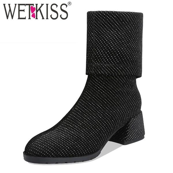 wetkiss печати стретч ткань boots женщин среднего теленок загрузки высокие каблуки толстые обувь с квадратным носком туфли женские зимние 20, Black
wetkiss печати стретч ткань boots женщин среднего теленок загрузки высокие каблуки толстые обувь с квадратным носком туфли женские зимние 20, Black
