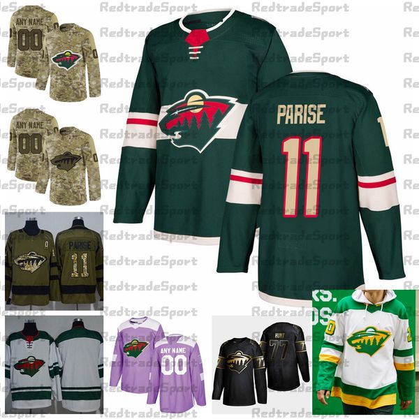 2021 reverse retro customize #11 zach parise minnesota wild hockey jerseys golden edition camo veterans day fights cancer custom shirts, Black;red
2021 reverse retro customize #11 zach parise minnesota wild hockey jerseys golden edition camo veterans day fights cancer custom shirts, Black;red
