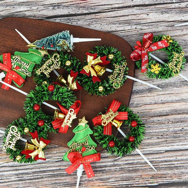 5шт рождественский торт топпер mini венок xmas tree cupcake toppers для birthday party xmas десерт торт украшение принадлежности bbynfr bwkf
5шт рождественский торт топпер mini венок xmas tree cupcake toppers для birthday party xmas десерт торт украшение принадлежности bbynfr bwkf