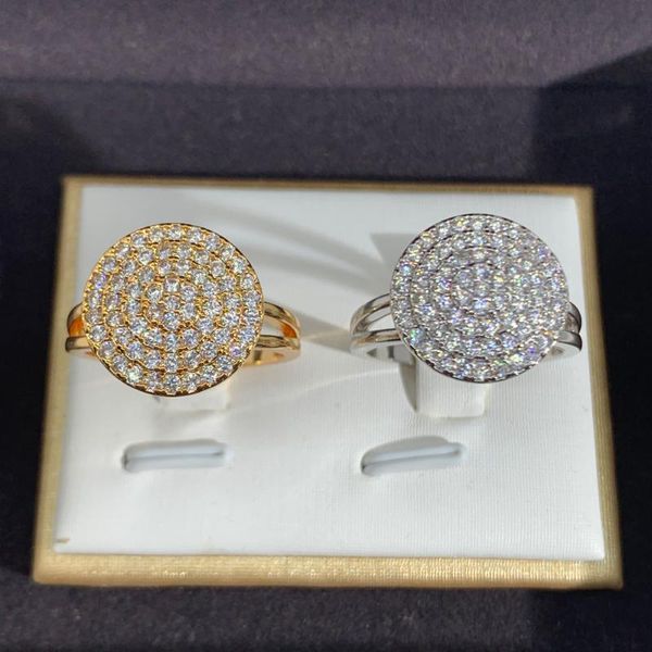 cluster rings luala arrival luxury jewelry sparkling zircon women wedding round gold and silver color lovely ring gift drop, Golden;silver
cluster rings luala arrival luxury jewelry sparkling zircon women wedding round gold and silver color lovely ring gift drop, Golden;silver