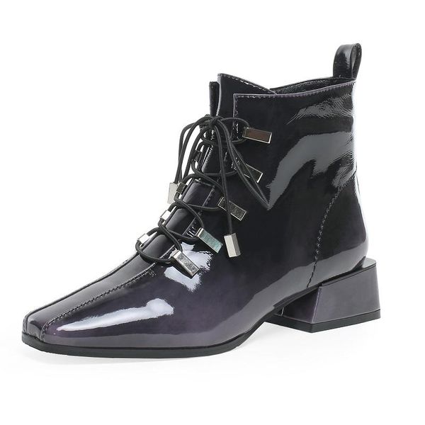 boots original intention stylish women real leather ankle square toe black brown high-quality shoes woman size 4-10.5
boots original intention stylish women real leather ankle square toe black brown high-quality shoes woman size 4-10.5
