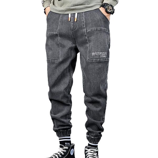 2021 men fashion designer jeans man embroidered elastic vintage retro baggy harem pants male hip hop oversized stacked trousers, Blue
2021 men fashion designer jeans man embroidered elastic vintage retro baggy harem pants male hip hop oversized stacked trousers, Blue