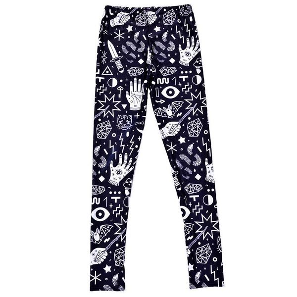women's leggings buttocks graffiti pattern ankle length leggins woman flexible pants mid waist elastic leggings plus size galaxy, Black
women's leggings buttocks graffiti pattern ankle length leggins woman flexible pants mid waist elastic leggings plus size galaxy, Black