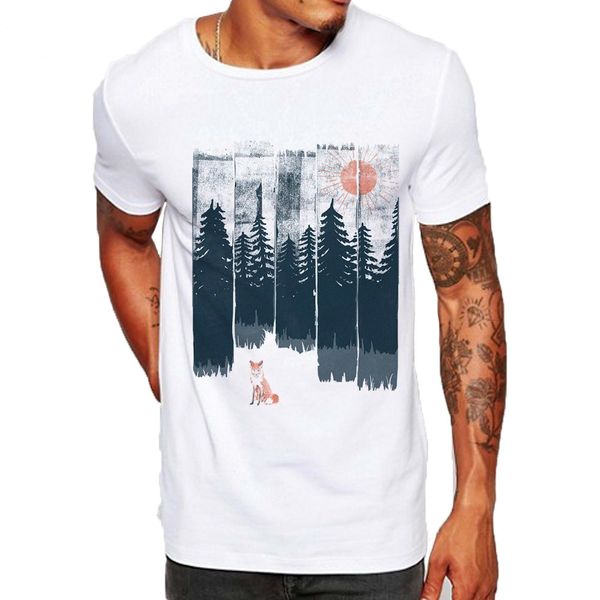 hipster men t shirt slim fit graphic tee funny fox forest tree gym print t-shirts casual white streetwear
hipster men t shirt slim fit graphic tee funny fox forest tree gym print t-shirts casual white streetwear
