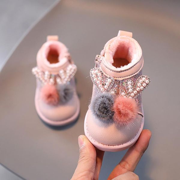 boots ankle baby shoes kids boot plush fur rubber bottom fashion pearl pink girl 1-3 year old, Black;grey
boots ankle baby shoes kids boot plush fur rubber bottom fashion pearl pink girl 1-3 year old, Black;grey