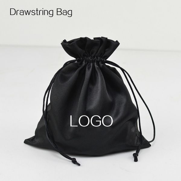 drawstring bag jewelry pouch black satin gift bag wood ear pocket hair extensions packaging bags manufacturer custom logo 50p t200602, Pink;blue
drawstring bag jewelry pouch black satin gift bag wood ear pocket hair extensions packaging bags manufacturer custom logo 50p t200602, Pink;blue