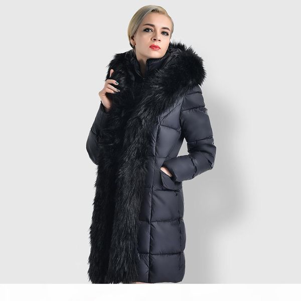 new fashion women winter long style overcoat winter warm feather cotton fur trimparkawith fur collar thicken coats black khaki gray
new fashion women winter long style overcoat winter warm feather cotton fur trimparkawith fur collar thicken coats black khaki gray