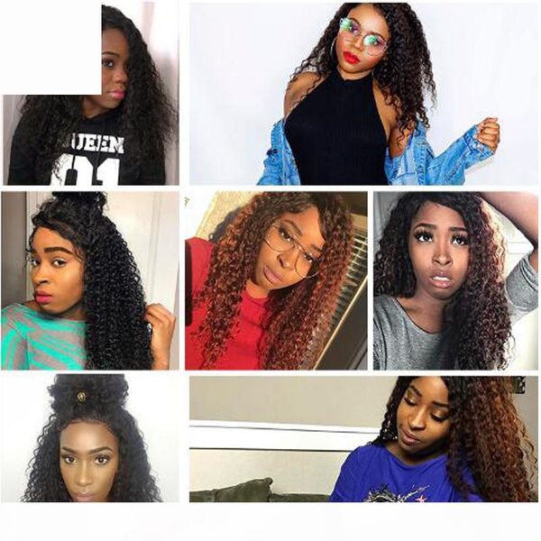 2018 peruvian kinky curly front lace human hair wigs unprocessed hair deep curl glueless full lace wig with baby hair, Black
2018 peruvian kinky curly front lace human hair wigs unprocessed hair deep curl glueless full lace wig with baby hair, Black