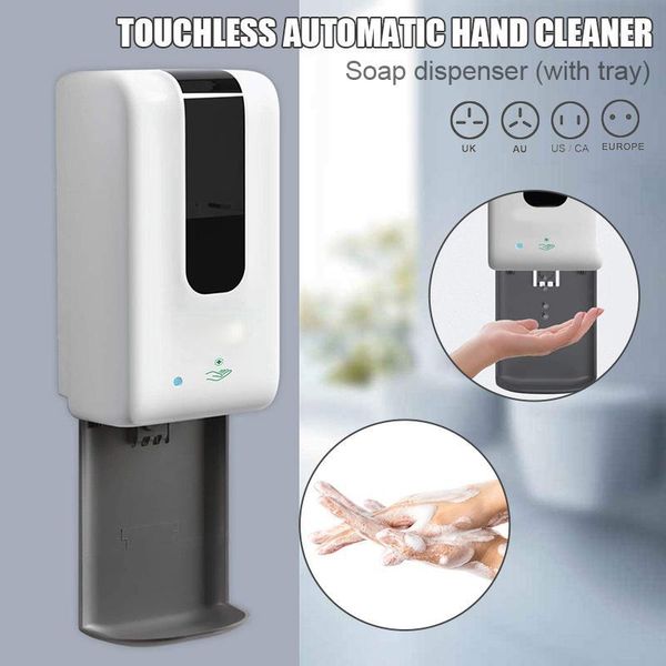 spray hand cleaner soap dispenser automatic touchless wall mounted for restaurants home 1200ml hks991
spray hand cleaner soap dispenser automatic touchless wall mounted for restaurants home 1200ml hks991