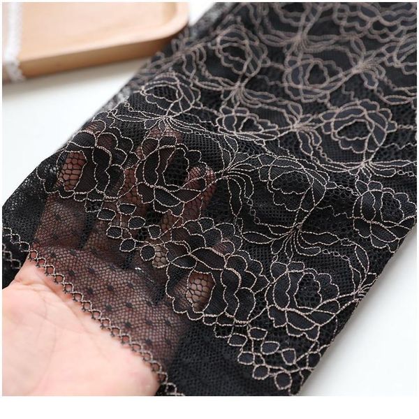 2meter/lot 27cm good quality polyester 2colors knitted elastic net embroidery lace fabric sewing textile mater sqcglw
2meter/lot 27cm good quality polyester 2colors knitted elastic net embroidery lace fabric sewing textile mater sqcglw