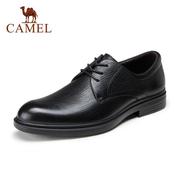 dress shoes camel men business 2021 spring autumn genuine leather casual round toe lace up daily work, Black
dress shoes camel men business 2021 spring autumn genuine leather casual round toe lace up daily work, Black