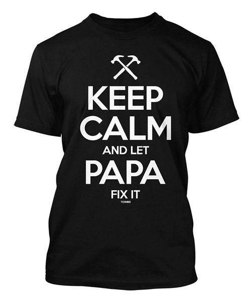 keep calm and let papa fix it men's black short sleeve hip hop print s tee sport hooded sweatshirt hoodie men t shirt
keep calm and let papa fix it men's black short sleeve hip hop print s tee sport hooded sweatshirt hoodie men t shirt