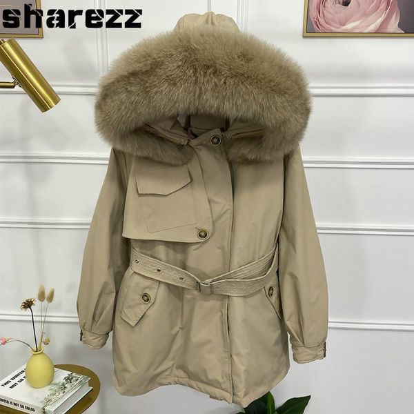 2020 women 90% winter down jacket woman korean puffer coat women hooded thick warm big real fur collar down parka snowwear, Black
2020 women 90% winter down jacket woman korean puffer coat women hooded thick warm big real fur collar down parka snowwear, Black