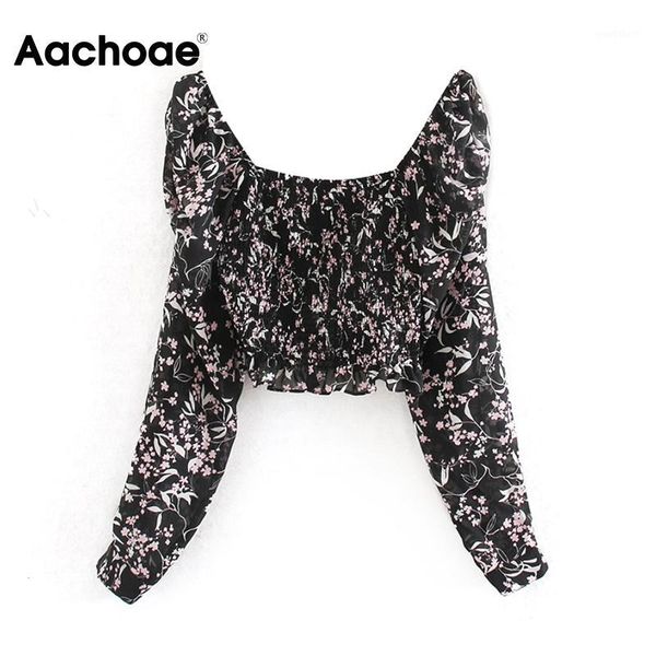 women floral print blouse see through lantern long sleeve elegant shirt female square collar sheath beach tunic blusa mujer1, White
women floral print blouse see through lantern long sleeve elegant shirt female square collar sheath beach tunic blusa mujer1, White