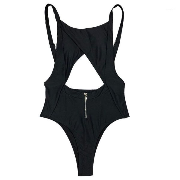 women swimsuit zipper backless one piece swimsuit female bather bathing suit swim bikini beachwea1, White;black
women swimsuit zipper backless one piece swimsuit female bather bathing suit swim bikini beachwea1, White;black