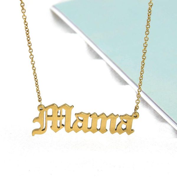 custom name nacklace mama&babygirl vintage old english necklace for women girls personalized jewelry gifts, Silver
custom name nacklace mama&babygirl vintage old english necklace for women girls personalized jewelry gifts, Silver
