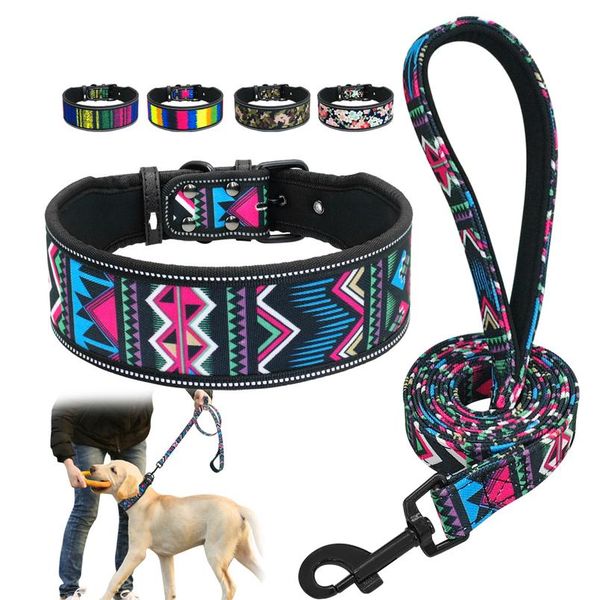 soft nylon dog collar and leash set reflective padded dog collar fashion printed adjustable pet collars for medium la jllvph
soft nylon dog collar and leash set reflective padded dog collar fashion printed adjustable pet collars for medium la jllvph