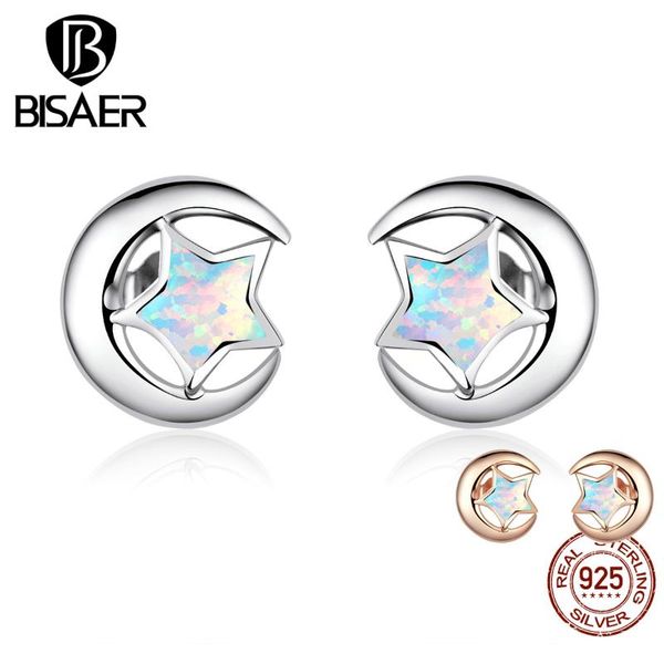 stud opal moon earrings bisaer 925 sterling silver star and small women for fashion jewelry ece816, Golden;silver
stud opal moon earrings bisaer 925 sterling silver star and small women for fashion jewelry ece816, Golden;silver