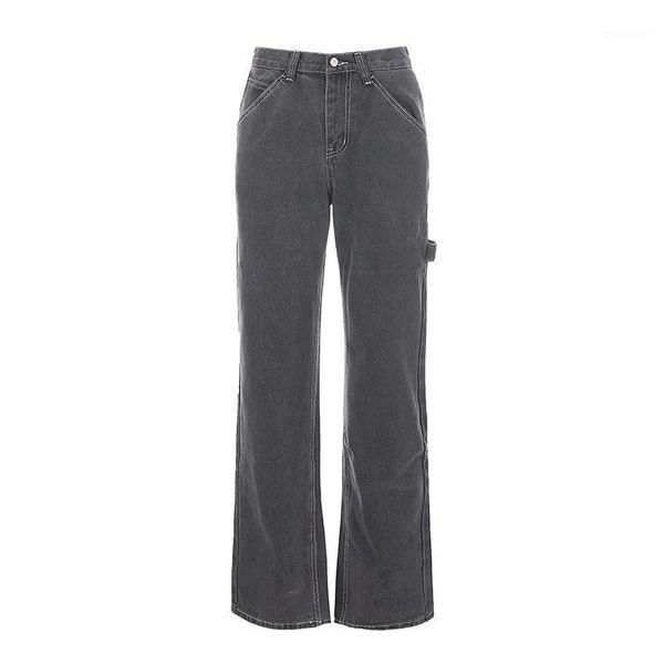 2021 new summer casual jeans woman long trousers cowboy female loose streetwear multi-pocket straight pants1, Blue
2021 new summer casual jeans woman long trousers cowboy female loose streetwear multi-pocket straight pants1, Blue