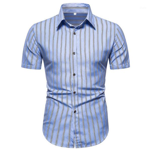 men's casual shirts men shirt striped print 2021 summer short sleeve soft men's comfort slim fit man comfortable clothing1, White;black
men's casual shirts men shirt striped print 2021 summer short sleeve soft men's comfort slim fit man comfortable clothing1, White;black