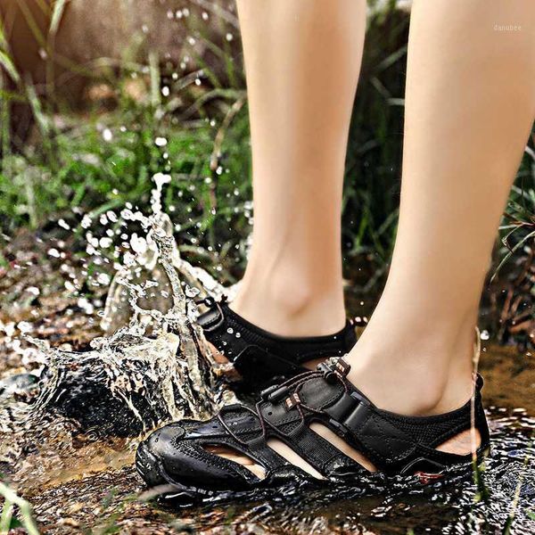 sandals first layer leather shoes men beach men's sneakers mans footwear casual breathable non-slip zapatillas hombre ayakkabi1, Black
sandals first layer leather shoes men beach men's sneakers mans footwear casual breathable non-slip zapatillas hombre ayakkabi1, Black
