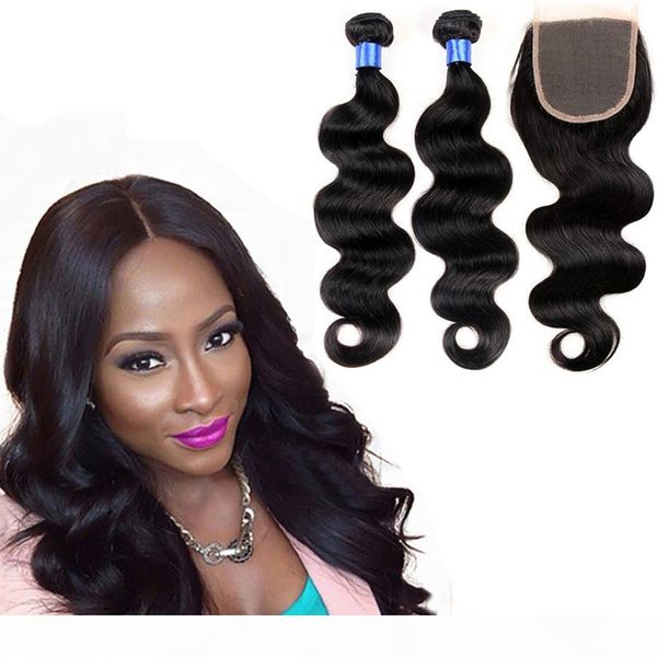 2 bundles brazilian hair body wave raw natural human hair with 1 lace closure,unprocessed hair can be dyed can be -2, Black
2 bundles brazilian hair body wave raw natural human hair with 1 lace closure,unprocessed hair can be dyed can be -2, Black